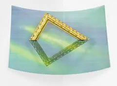 Framework II by Neil Dawson, mixed media, 1988, offered Sep 2012
