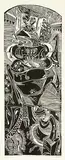 Philip Clairmont, Sink, linocut, 6/17