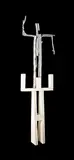 Richard Reddaway, He He, concrete and aluminium, 1992
