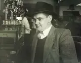 Les Cleveland, Murray Hawkins, Deputy Registrar, Magistrate's Court in Barretts Hotel, Wellington, October 10, 1957, 1957, vintage gelatin silver print