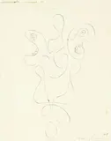 Theodorus Johannes Schoon, Incompatible Marriage, ink on paper