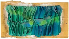 Don Peebles, Untitled No. 4, acrylic on canvas on plywood