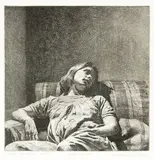 Grahame Sydney, Robin White, etching, 17/25