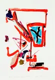 Allen Maddox, The Upside Down Fish II, lithograph, 6/12