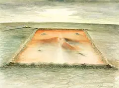 Pauline Thompson, Quartet IV, watercolour