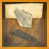 Graham Bennett, Glazed Box and Rectangle, mixed media construction, 1982