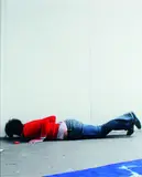 Alicia Frankovich, Fall from Handstand (1), lambda print, edition of 5 (2006)