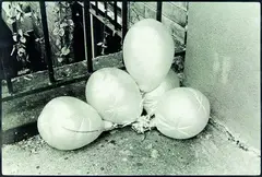 Neil Pardington, Balloons, silver gelatin print, 1998