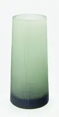 Thread Line Vase #3 by Layla Walter, cast glass, offered Aug 2012