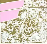 Pat Hanly, Love Scene B, intaglio print with stencling, 19/26
