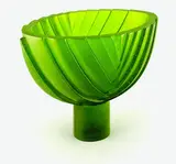 Flax Vase by Ann Robinson, cast glass, 1/1, offered Aug 2012