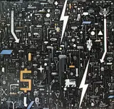 Under World 3 by Tony de Lautour, acrylic on linen, offered Aug 2012
