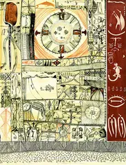 E Fenonga e koe haau by John Pule, lithograph and woodcut, 14/34, sold Aug 2012