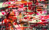 Glenn Wolfgramm, Auckland, acrylic on canvas