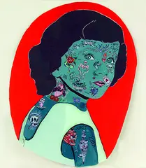 Samantha Mitchell, ...Just Wanna, acrylic on perspex