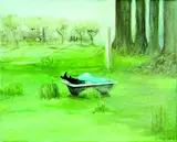 Séraphine Pick, Moore's Valley, oil on linen