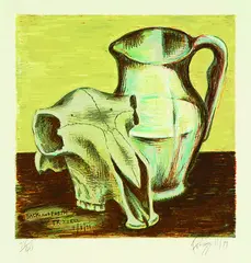 Back and Forth by Dick Frizzell, lithograph, 73/75, offered Aug 2012