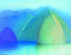 Lois McIvor, Untitled - Landscape, oil on canvas
