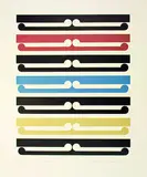 Gordon Walters, Kura, screenprint, 65/150