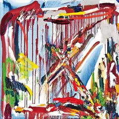 Untitled by Allen Maddox, oil on canvas, sold Apr 2012