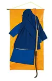 Donald Sinclair Driver, Blue Coats with Hook, found objects