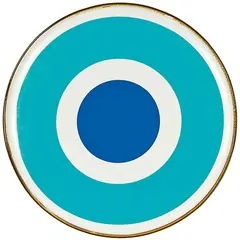 Untitled by Julian Dashper, vinyl on drumhead, 1996, sold Apr 2012