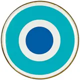 Julian Dashper, Untitled, vinyl on drumhead, 1996