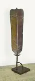 Paul Dibble, Feather, cast bronze, unique variant