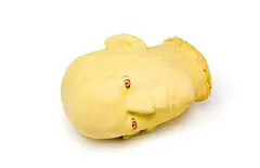 Complaining Head by Ronnie van Hout, mixed media with sound component, 1998, offered Apr 2012