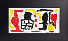 Kaikarara by Peter Robinson, acrylic on canvasboard, sold Apr 2012