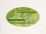 Gretchen Albrecht, Pounamu, lithograph, 32/100