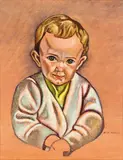 Rita Angus, Portrait of the Artist's Niece, Jenny Jones