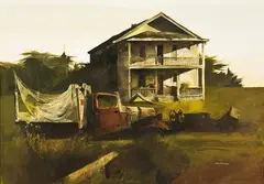 Anacortes No. 15 by Peter McIntyre, oil on board, offered Apr 2012