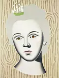 Gavin Hurley, Le Coiffure, oil on hessian