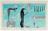 Limbo Bay by Bill Hammond, acrylic and watercolour on paper, sold Apr 2012