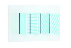 Gina Jones, Untitled, perspex and LED lights on acrylic on board