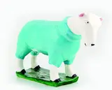 Gregor Kregar, Sheep (Blue), glazed ceramic