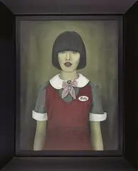Betty by Heather Straka, acrylic on canvasboard, sold Mar 2012
