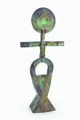 Kingsley Baird, Totem Figure, cast bronze, 1/3
