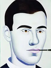 Novel Detective by Gavin Hurley, oil on linen, sold Mar 2012