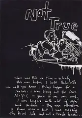 Not True by Mark Braunias, oil on canvas, sold Mar 2012