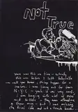 Mark Braunias, Not True, oil on canvas