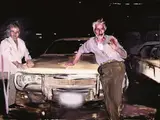 Greg Lewis, Yellow Dodge - Damascus - July 2004, oil on canvas