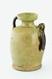 A small Chinese Changsha ewer, Tang Dynasty (618-907), the sides with typical amber-splashes