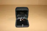 in 18ct white gold by Diamond and South seas cultured pearl dress ring set, Gemlab valuation available on request, offered Feb 2012