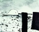 Colin McCahon, Moby Dick is Sighted off Muriwai Beach, off-set print, 117/200