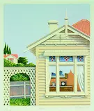 Peter Siddell, Trellis, screenprint, 20/75