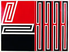 Darryn George, Mihini - HSV, oil on canvas
