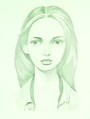 Untitled by Peter Stichbury, graphite on paper, offered Feb 2012