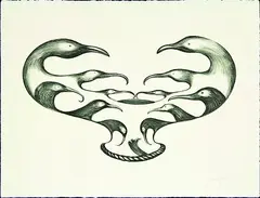 Untitled by Bill Hammond, lithograph, 9/30, offered Feb 2012